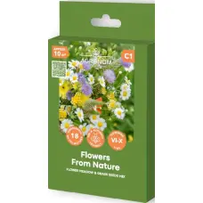 Puķu un zāļu sēklu maisījums Flowers From Nature 0.045kg