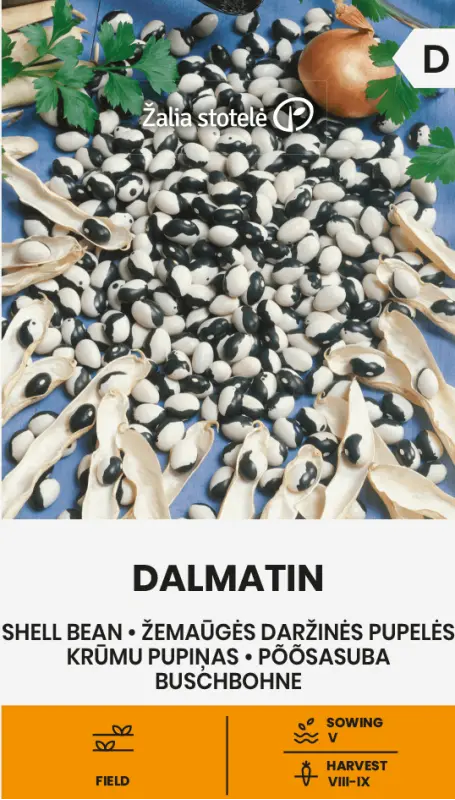 Pupiņas krūmu DALMATIN 10g