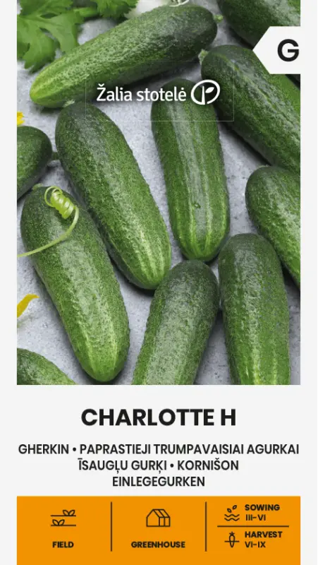 Gurķi CHARLOTTE H 1.5g