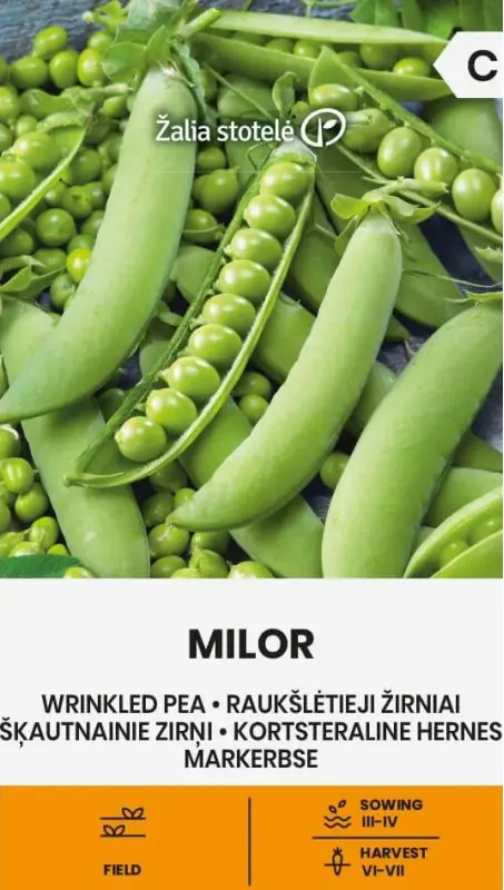 Zirņi MILOR 30g